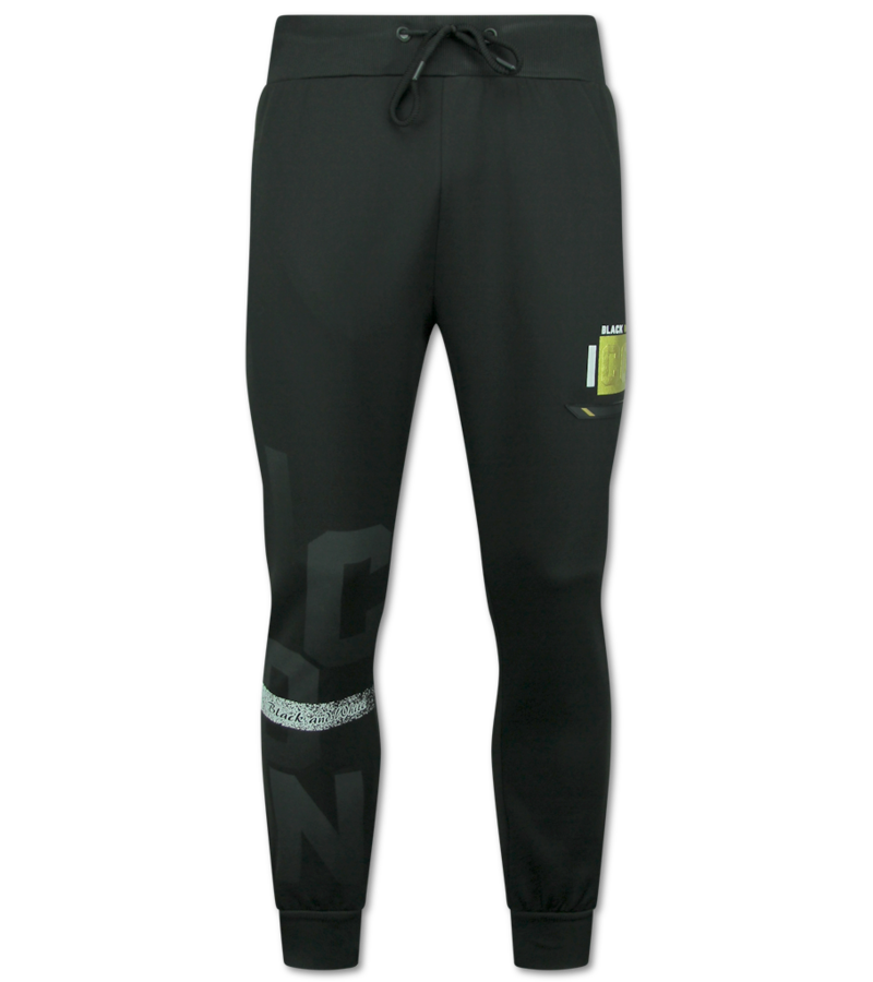 Top Star ICON Hoodie Guldtryck - Joggingdräkt Herr Vuxna - Träningsdräkter Herr - 3789 - Svart