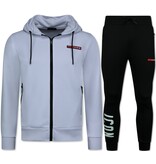TopStar ICON Joggingdräkter Herr - Träningsdräkter - Hemmadräkter Herr Vuxna - 11759 - Vit/Svart