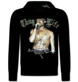 Top Star Tupac Träningsoveraller Herr - Joggingdräkt Herr 2Pac - Hemmadräkt Herr - 3390 - Svart