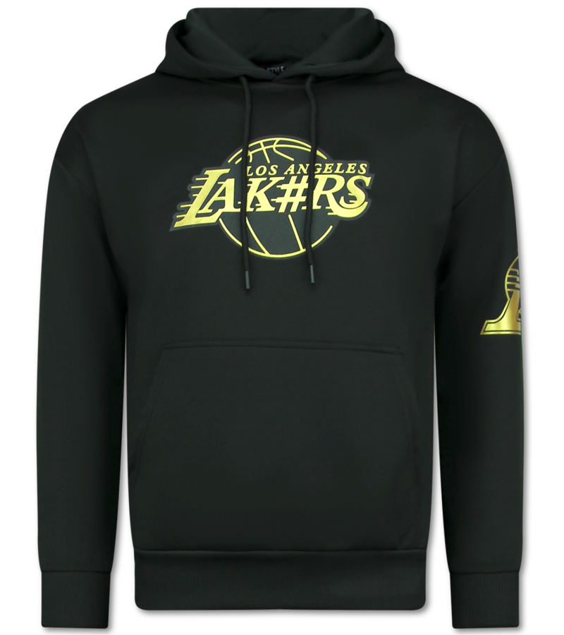 Top Star Lakers Joggingdräkt Herr - Lakers Träningsdräkter Herr - Hemmadräkt Herr Vuxna - 3793 - Svart/Guld