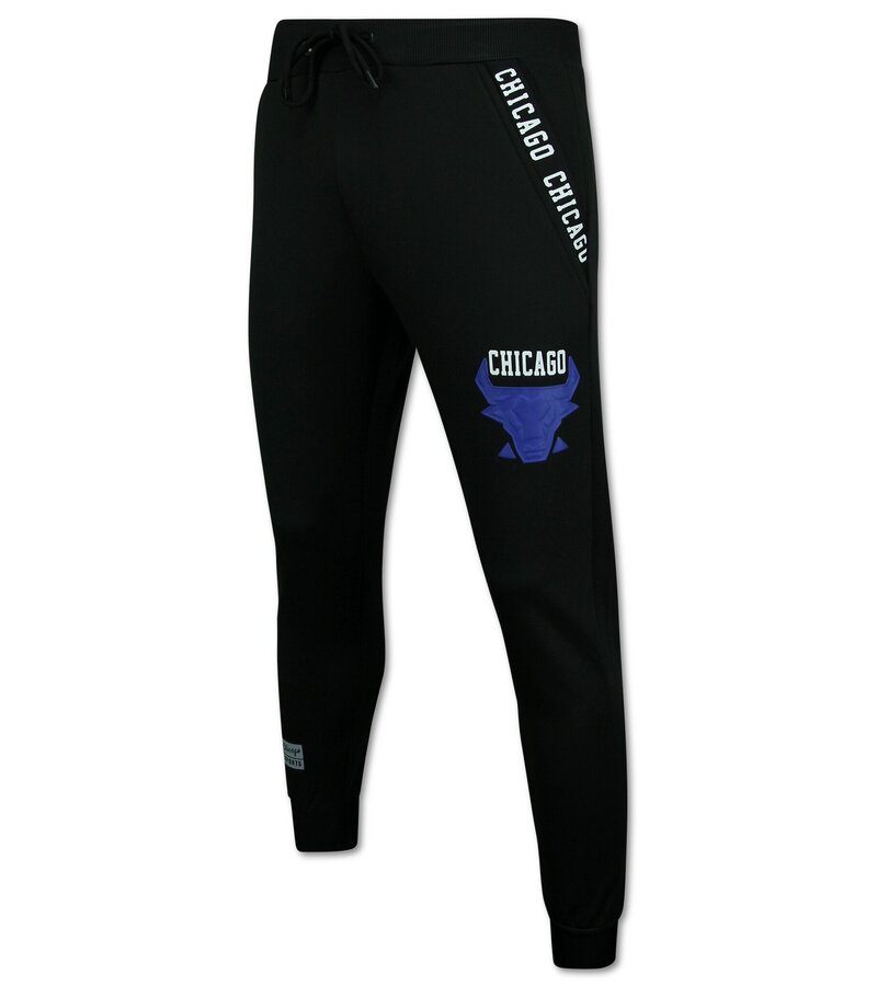 Top Star Chicago Träningsoveraller Herr - Bull Jogging Suit Herr - Hemmadräkt Herr Vuxna - 5231 - Vit