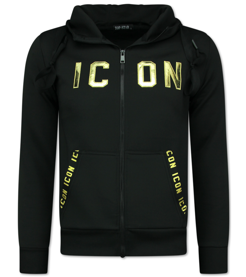 TopStar Joggingdräkt ICON - Träningsdräkter Herr - ICON Hemmadräkt Herr - 11575 - Svart/Guld