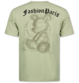 Top Star Herr T-shirt i överdimensionerad storlek - Herr T-shirt med roligt tryck - Rolig skjorta - Björn - 691 - Brun