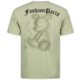 Herr T-shirt i överdimensionerad storlek - Herr T-shirt med roligt tryck - Rolig skjorta - Björn - 691 - Brun