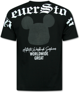 Top Star Herr-T-shirt med tryck - T-shirt Herr Rolig - Rolig T-shirt - 700 - Svart