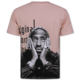 Tupac-tröja - Herr-T-shirt med tryck - Stor T-shirt Herr - Rolig T-shirt - 697 - Rosa
