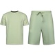 Herr Sommarset - Ribbad Oversized - Tvådelad - Twinset - Set i set - 918 - Beige