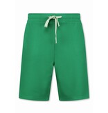 Enos Herr Sommarset - Ribbad Oversized - Tvådelat - Twinset - Set i set - 918 - Grön