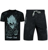 TopStar Twinset Dragon Ball - Sommarset herr - Kombinationsset Dragon Ball - Kombinationsset - 1681 - Svart