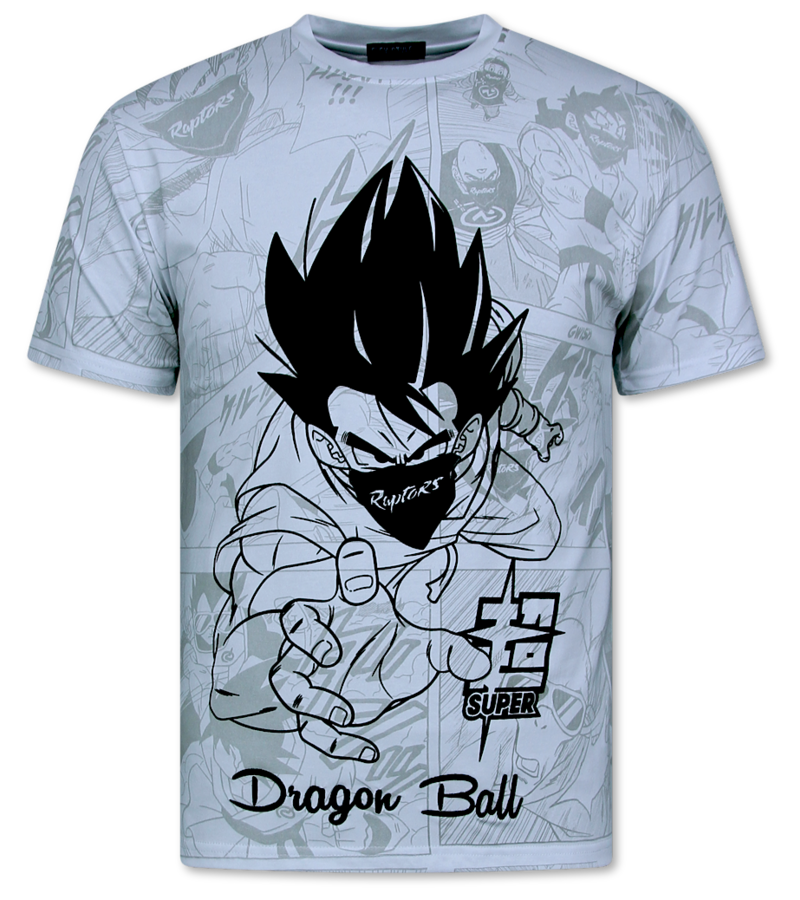 Top Star Twinset Dragon Ball - Herr Sommarset - Kombinationsset Dragon Ball - Kombinationsset - 1681 - Vit