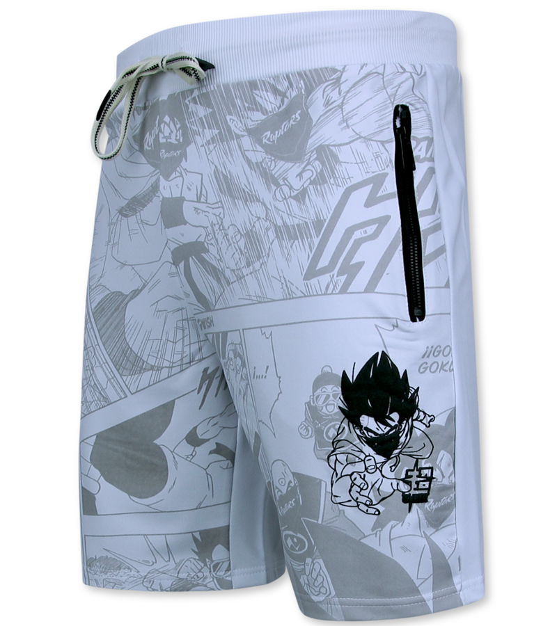 Top Star Twinset Dragon Ball - Herr Sommarset - Kombinationsset Dragon Ball - Kombinationsset - 1681 - Vit