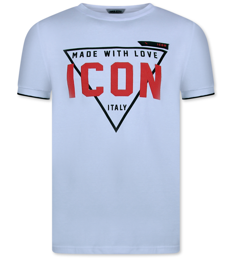 Top Star Herr Sommarset ICON - Twinset ICON - Kombinationsset - 11818 - Svart/Vit