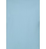 LF Herr Oversize T-shirt - Enfärgad T-shirt Vit - 6530 - Blå