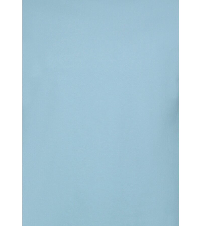 LF Herr Oversize T-shirt - Enfärgad T-shirt Vit - 6530 - Blå