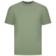 Herr Oversize T-shirt - Enfärgad T-shirt Vit - 6530 - Grön