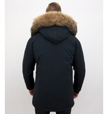 Enos Vinterjacka Herr - Parkas Herr - Herr Vinter Jackor - Långa Jackor Herr - Blå