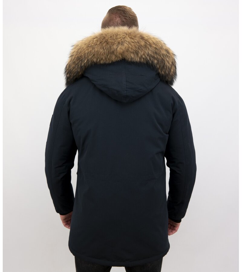 Enos Vinterjacka Herr - Parkas Herr - Herr Vinter Jackor - Långa Jackor Herr - Blå