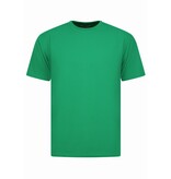 Enos Herr Sommarset - Ribbad Oversized - Tvådelat Set - Twinset - Kombinationsset - F-918 - Grön