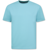 Enos Sommarset Herr - Ribbad Oversized - Tvådelat Set - Twinset - Kombinationsset - F-918 - Turkos