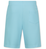 Enos Sommarset Herr - Ribbad Oversized - Tvådelat Set - Twinset - Kombinationsset - F-918 - Turkos