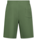 Enos Twinset - Ribbad överdimensionerad skjorta - Sommarset Herr - Tvådelat set - Set med dragkedja - F-915 - Grön