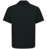 Enos  Ribbad Oversized Skjorta - Sommarset Herr - Tvådelat Set - Kombinationsset - MG-009 - Svart