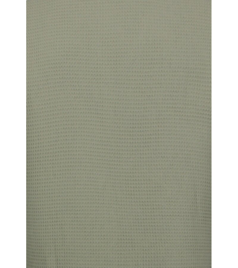 Enos  Ribbad Oversized Skjorta - Sommarset Herr - Tvådelat Set - Kombinationsset - MG-009 - Grå