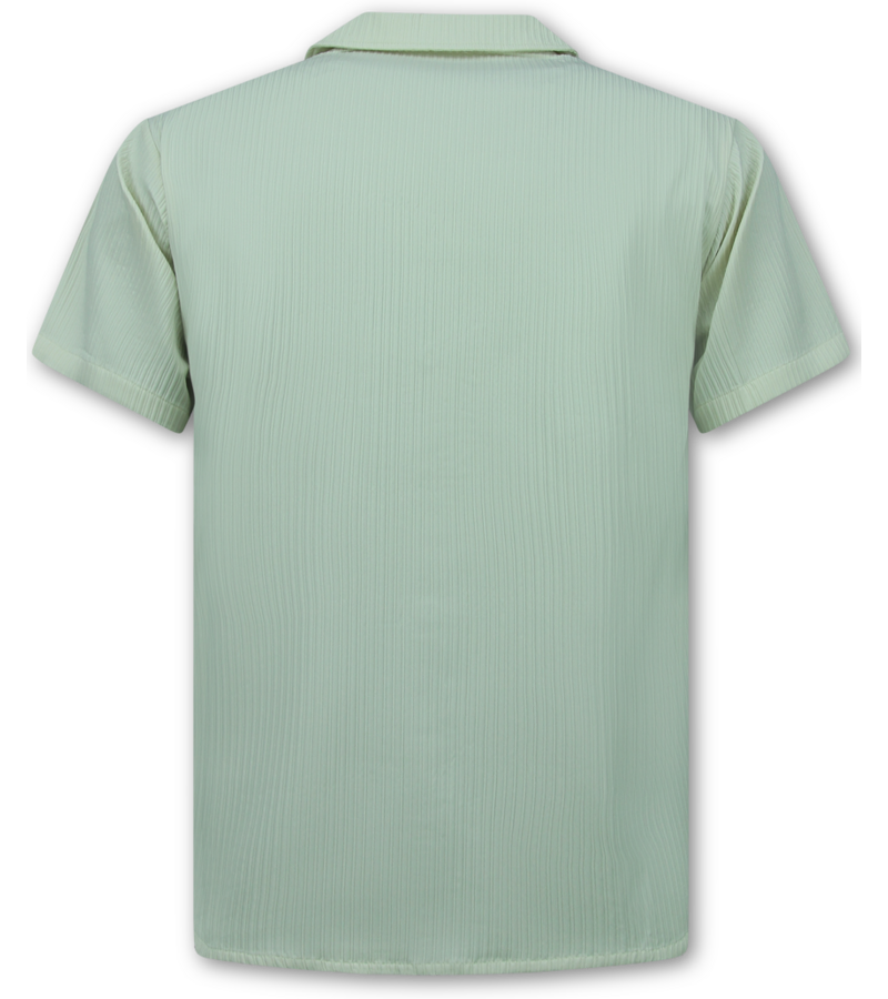 Enos Ribbad överdimensionerad skjorta - Sommarset Herr - Shorts Herr / Överdimensionerad skjorta Herr - Twinset - F-919 - Beige