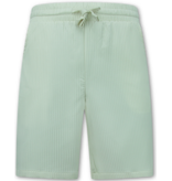 Enos Ribbad överdimensionerad skjorta - Sommarset Herr - Shorts Herr / Överdimensionerad skjorta Herr - Twinset - F-919 - Beige