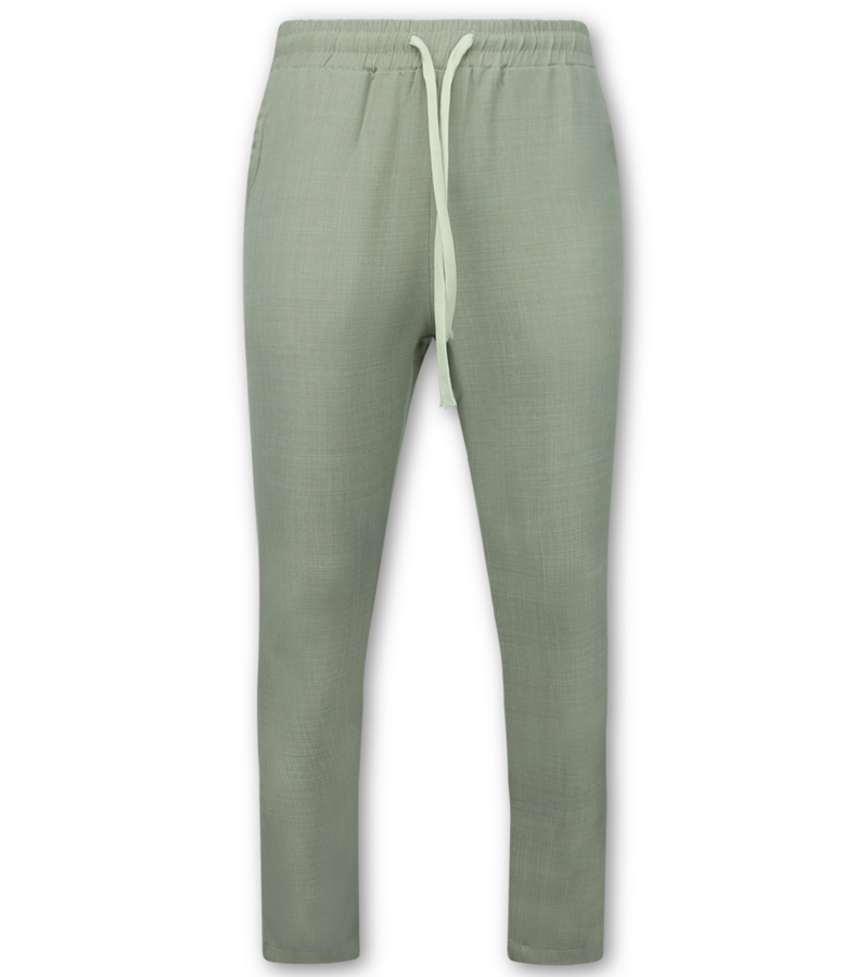 Enos Linne Twinset - Linne Sommarset Herr - Linneskjorta Herr - Sommarbyxor Herr - MG-011 - Beige