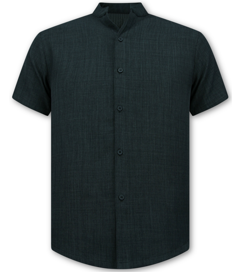 Enos Herrlinne-sommarset - Herrlinnetwinset - Herrlinneskjorta - Herrsommarbyxor - MG-012 - Svart