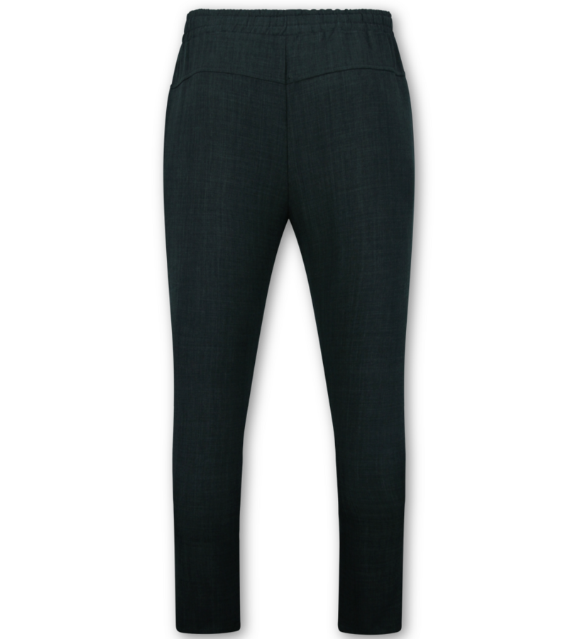 Enos Herrlinne-sommarset - Herrlinnetwinset - Herrlinneskjorta - Herrsommarbyxor - MG-012 - Svart