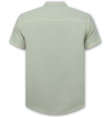 Enos Herrlinne-sommarset - Herrlinnetwinset - Herrlinneskjorta - Herrsommarbyxor - MG-012 - Beige