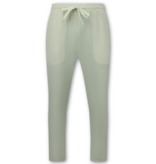 Enos Herrlinne-sommarset - Herrlinnetwinset - Herrlinneskjorta - Herrsommarbyxor - MG-012 - Beige