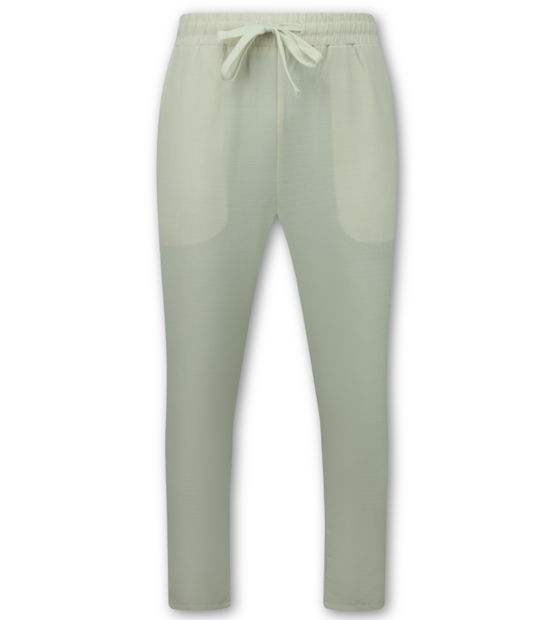 Enos Herrlinne-sommarset - Herrlinnetwinset - Herrlinneskjorta - Herrsommarbyxor - MG-012 - Beige