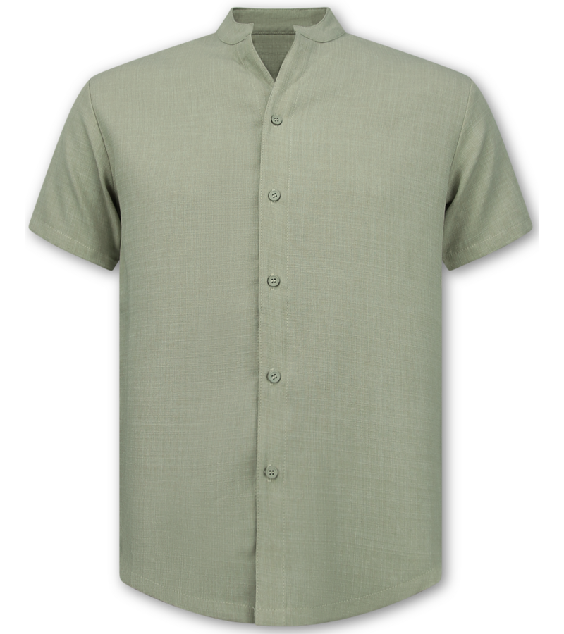 Enos Herrlinne-sommarset - Herrlinnetwinset - Herrlinneskjorta - Herrsommarbyxor - MG-012 - KHAKI