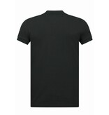 True Rise Herr pikétröja - Herr kortärmade pikétröjor - Herr slim fit pikétröja - A150 - Svart