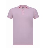 True Rise Herrpiké - Herr kortärmad piké - Herrpiké - Slim fit - A150 - Rosa