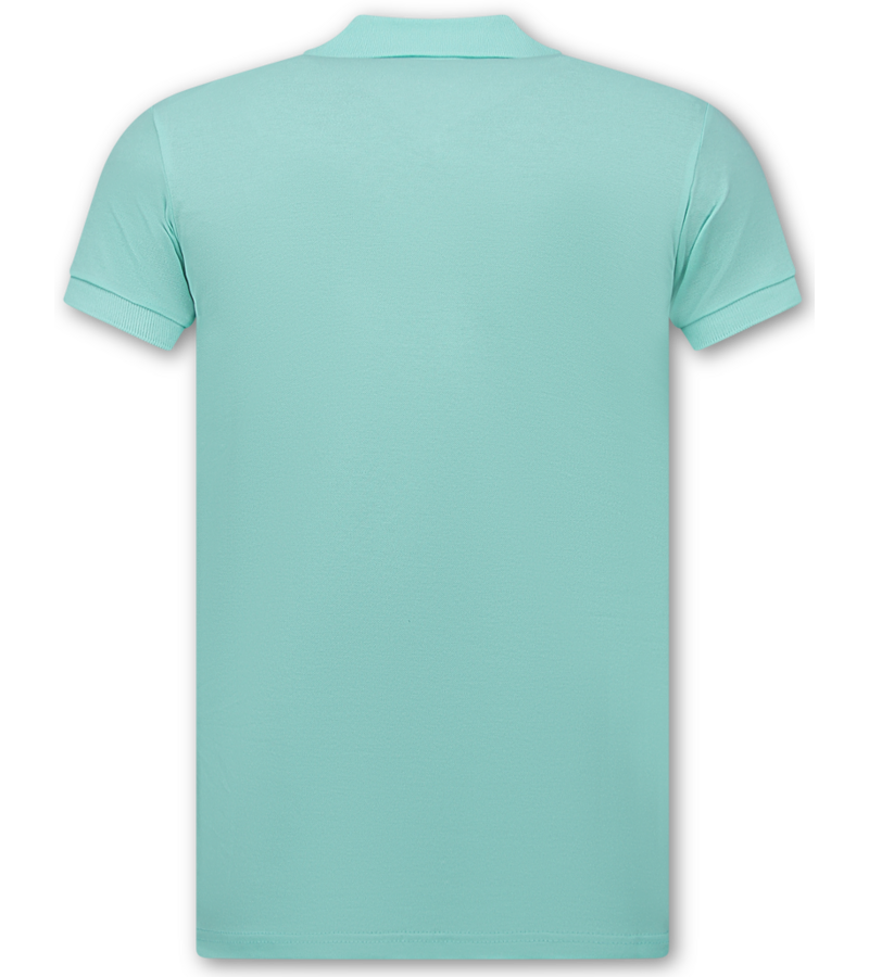 True Rise Piké Herr - Pikétröjor Herr Kortärmade - Herrpiké - Slim Fit - A150 - Mintgrön