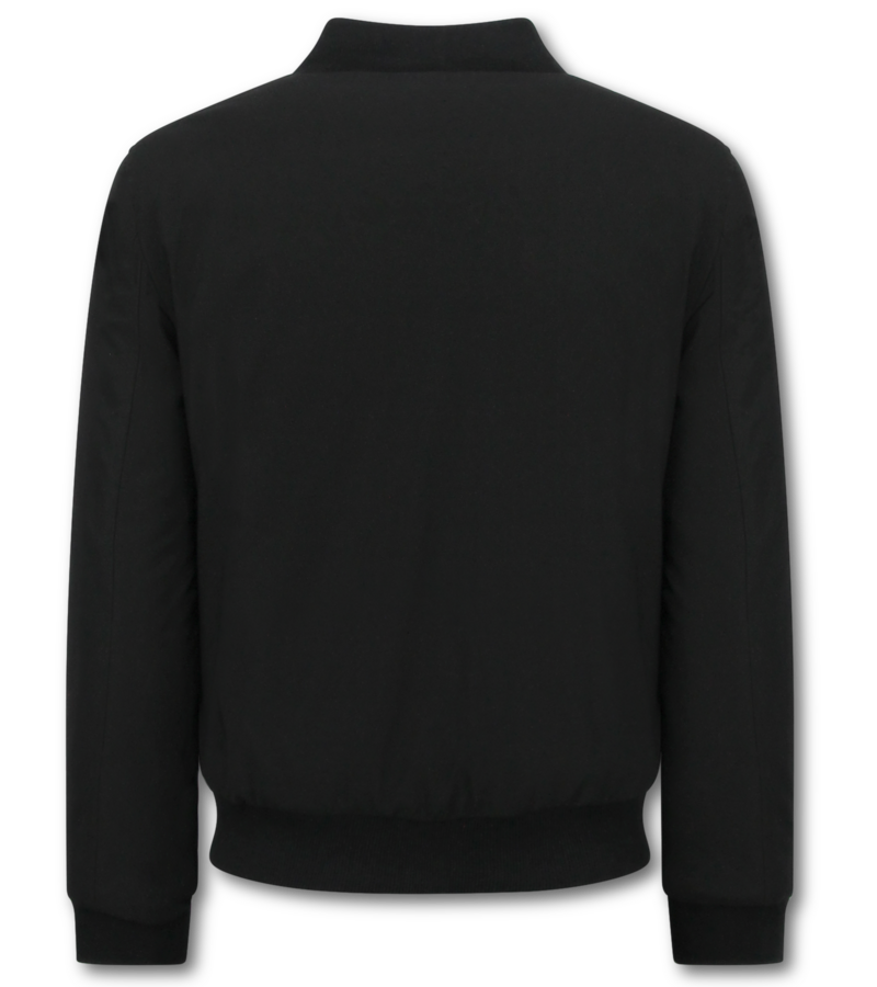 Enos Neat Baseball Jacket - Herr Mellanviktsjacka - 8862 - Svart