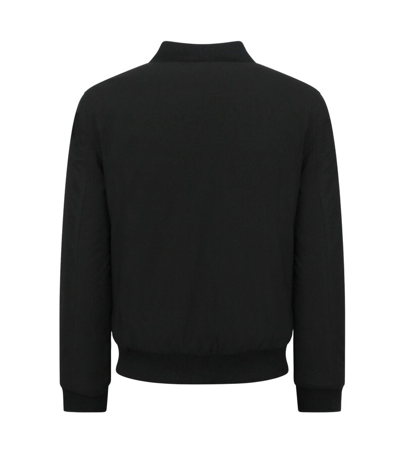 Enos Neat Baseball Jacket - Herr Mellanviktsjacka - 8862 - Svart