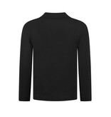 Enos Herrtröja - Herr långärmad pikétröja - 536 - Svart