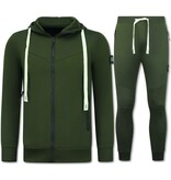 TopStar Herrträningsoverall - ICON Home Suit - Herrträningsoverall för vuxna - Träningsoverall - 11765 - Grön