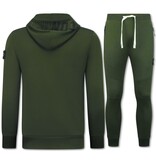 TopStar Herrträningsoverall - ICON Home Suit - Herrträningsoverall för vuxna - Träningsoverall - 11765 - Grön