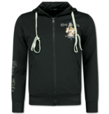 TopStar Tupac Träningsoveraller Herr - Joggingdräkt Herr 2Pac - Hemmadräkt Herr - 3390 - Svart