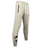 TopStar Tupac Träningsoverall - 2Pac Jogging Suit Hoodie Herr - Hemmadrass Herr Vuxna - 663- Brun