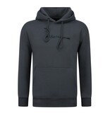 True Rise Överdimensionerad Hoodie Herr med Huva - Algeriet Mönster - Tjock Vävd - 5816- Grå