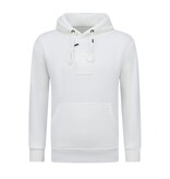 True Rise Överdimensionerad Hoodie Herr med Huva - ICONS Basic - Tjock Vävd - 5808 - Vit