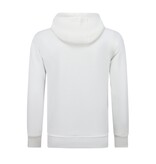 True Rise Överdimensionerad Hoodie Herr med Huva - ICONS Basic - Tjock Vävd - 5808 - Vit