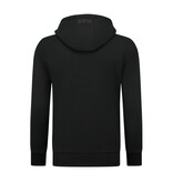 True Rise Överdimensionerad Hoodie Herr med Huva - ICONS Basic - Tjock Vävd - 5808 - Svart